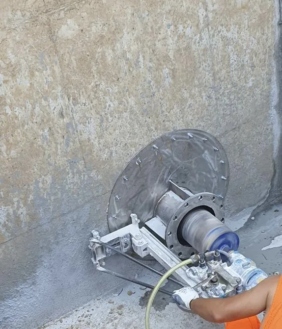 Fori a Tenuta Stagna — cantiere EDILSERVICE n. 5, Carotaggio nel Nord e Centro Italia